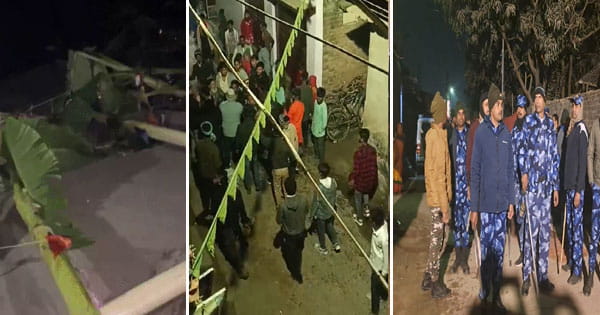 बिहार : दरभंगा में राम विवाह की झांकी पर पथराव, मस्जिद के पास दो पक्षों में चले ईंट-पत्थर; इलाके में भारी पुलिसबल तैनात