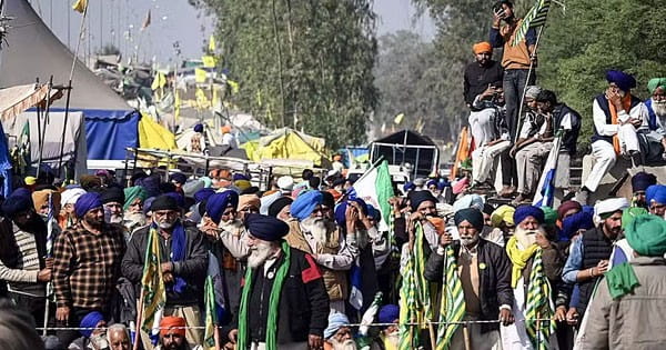 किसानों का आज दिल्ली कूच : सड़क पर कीलें... टिकरी बॉर्डर पर बढ़ाई गई सुरक्षा, पंधेर बोले- सरकार से नहीं मिला बातचीत का न्योता