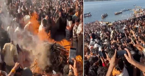 Saint Siyaram Baba : पंचतत्व में विलीन हुए संत सियाराम बाबा, श्रद्धालुओं ने नम आंखों से दी विदाई, अंतिम संस्कार में सीएम भी हुए शामिल