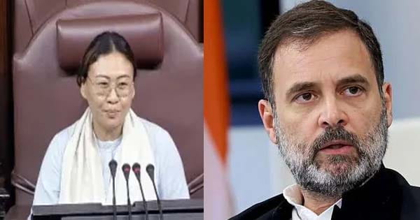 भाजपा सांसद फान्गनॉन कोन्याक ने राहुल गांधी पर लगाया अभद्रता का आरोप, जानें क्या है पूरा मामला
