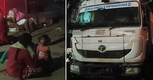 महाराष्ट्र के पुणे में हादसा : डंपर ने फुटपाथ पर सो रहे 9 लोगों को कुचला, 2 बच्चों समेत तीन की मौत; नशे में था ड्राइवर