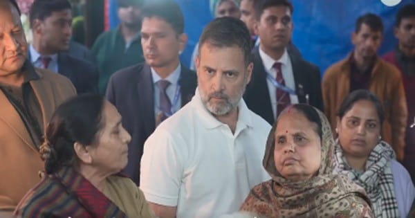 दिल्ली की सब्जी मंडी पहुंचे राहुल गांधी, कहा- 400 रुपए किलो बिक रहा लहसुन, जनता महंगाई की मार से हो चुकी है त्रस्त