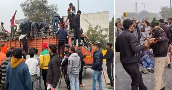 इंदौर : गायों का बाड़ा हटाए जाने पर गोरक्षक और निगमकर्मी भिड़े, गाड़ियों में की तोड़-फोड़, अतिक्रमण हटाने पहुंचा था निगम का अमला