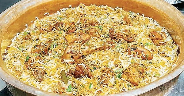 लगातार नौवें साल बिरयानी भारतीयों की पहली पसंद