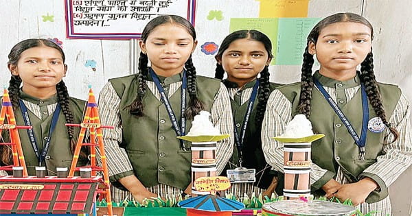 सर्चिंग और डेटा कलेक्शन के लिए रोबोट डॉग व न्यूक्लियर एनर्जी प्लांट का मॉडल किया पेश