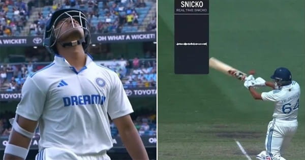 IND Vs AUS Test : यशस्वी जायसवाल के आउट होने पर विवाद, ‘चीटर-चीटर’ के नारों से गूंजा स्टेडियम, इंडिया की हार से मंडराया WTC से बाहर होने का खतरा