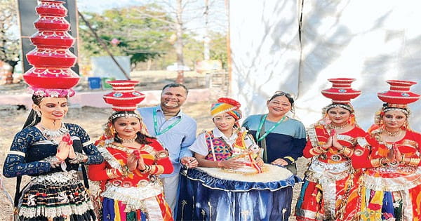 5 स्टूडेंट्स ने 6 मिनट की परफॉर्मेंस में 4 लोक नृत्यों से दिखाई राजस्थान की सांस्कृतिक झलक