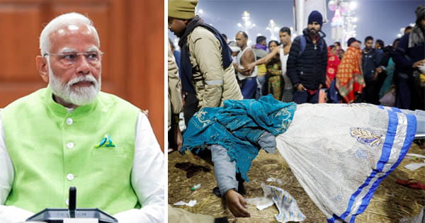 Mahakumbh Stampede : महाकुंभ मेले में भगदड़ पर PM मोदी की नजर, CM योगी से 4 बार की बात