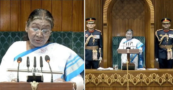 Budget 2025 :18वीं लोकसभा का पहला बजट सेशन, राष्ट्रपति द्रौपदी मुर्मू के अभिभाषण की बड़ी बातें