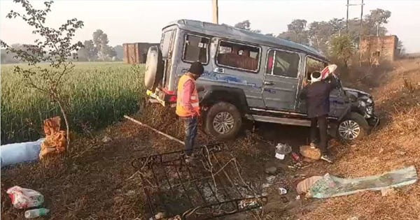 Maihar News : महाकुंभ से लौट रहे श्रद्धालुओं की कार पलटी, एक की मौत, संगम में स्नान कर नागपुर जा रहे थे