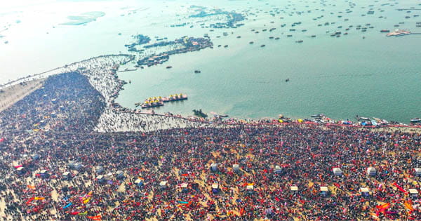 MahaKumbh 2025 : नागा साधुओं के अमृत स्नान से संगम तट पर बसी दिव्यता, दो करोड़ से अधिक श्रद्धालुओं ने लगाई आस्था की डुबकी