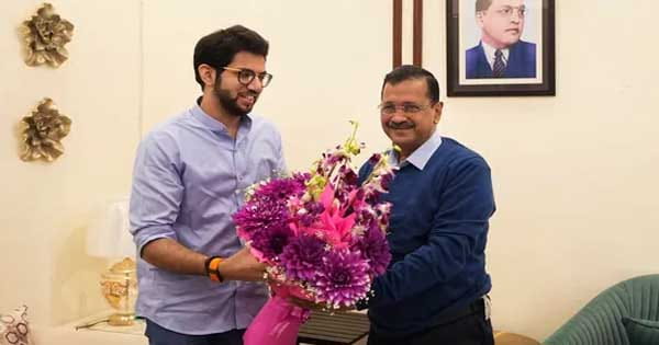 दिल्ली दौरे के दौरान राहुल-केजरीवाल से मिले आदित्य ठाकरे, चुनाव आयोग को ठहराया AAP की हार का जिम्मेदार
