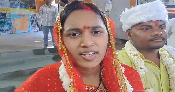 खंडवा : शमामा शेख से साधना बनी युवती, मीडिया में कुंभ की चर्चा से जागा सनातन प्रेम, महादेवगढ़ मंदिर में लिए सात फेरे