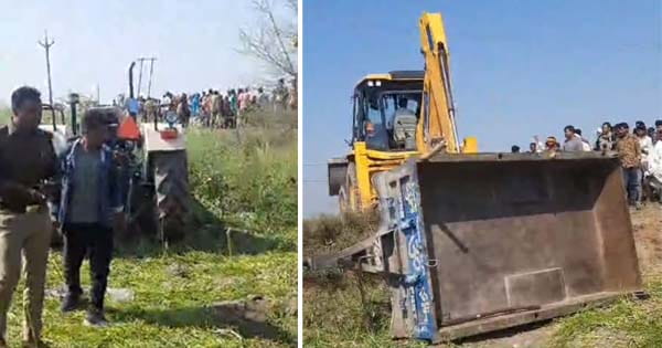 Bhind News : ट्रैक्टर ट्रॉली अनियंत्रित होकर पलटी, चार की मौत, पच कार्यक्रम से लौटते समय हुआ हादसा
