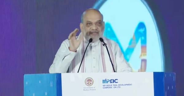 GIS 2025 : अमित शाह ने कहा- 2047 तक भारत को विकसित राष्ट्र बनाने में MP की अहम भूमिका, निवेश के लिए हर लिहाज से बेहतर