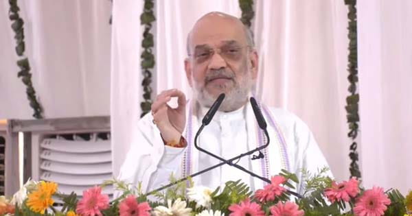 अमित शाह ने कांग्रेस पर साधा निशाना, चित्रकूट में कहा- पश्चिमी सिद्धांतों से बनाई गई देश की नीतियां