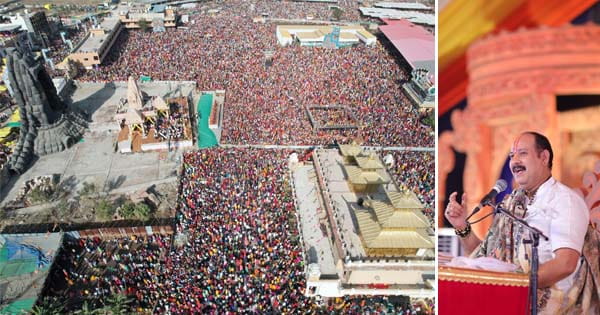 कथा सुनने लाखों की संख्या में पहुंचे श्रद्धालु, कुबेरेश्वर धाम में दो श्रद्धालुओं की मौत, बढ़ती भीड़ से चरमराईं व्यवस्थाएं