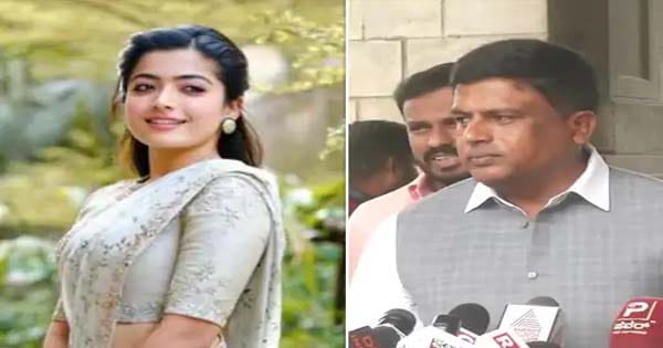 रश्मिका मंदाना और कांग्रेस नेता के बीच विवाद, एक्ट्रेस पर लगाया कन्नड़ भाषा के अपमान का आरोप, कहा- क्या सबक नहीं सिखाना चाहिए!