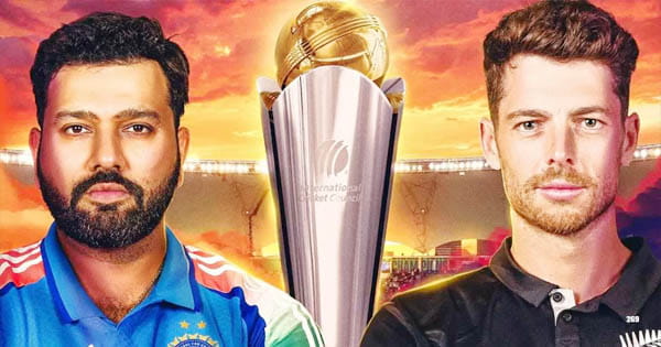 Champions Trophy 2025 Final : भारत और न्यूजीलैंड में फाइनल मुकाबला, दोनों टीमों का हेड टू हेड रिकॉर्ड; टीम इंडिया को 25 साल पहले मिला था जख्म