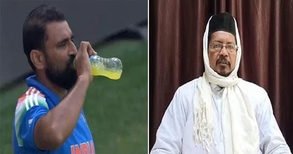 मोहम्मद शमी के रोजा न रखने पर मौलाना शहाबुद्दीन रजवी ने जताई नाराजगी, भाजपा नेता ने किया पलटवार