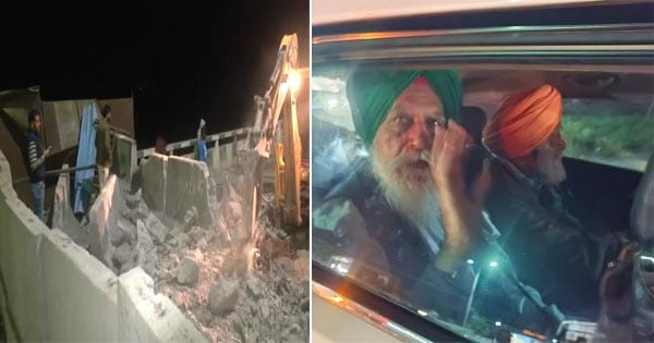 शंभू-खनौरी बॉर्डर से बैरिकेडिंग हटनी शुरू, धरना स्थल से हटाए गए किसान, पुलिस ने किया बुलडोजर का इस्तेमाल, 200 से अधिक किसान नेता हिरासत में