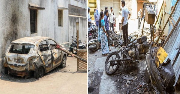 नागपुर हिंसा : 62 गाड़ियों और एक मकान को नुकसान, सरकार ने किया मुआवजे का ऐलान