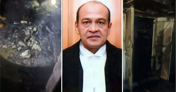 दिल्ली हाई कोर्ट जज के घर से बरामद कैश का VIDEO : 500 के अधजले नोटों से भरी 4-5 बोरियां मिलीं, सुप्रीम कोर्ट ने शुरू की जांच