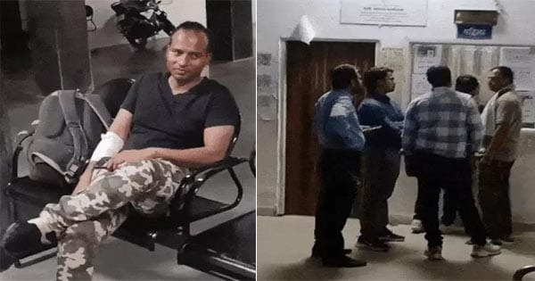 सागर : एमपी में पुलिस टीम पर हमला, जान बचाकर भागे, महिलाओं समेत भीड़ ने किया पथराव, दो पुलिसकर्मी घायल, एक आरोपी हिरासत में