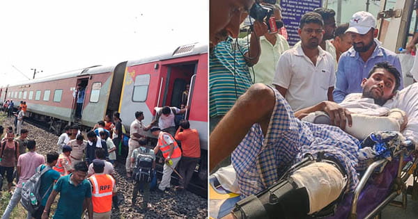 ओडिशा में ट्रेन हादसा, कटक में बेंगलुरु-कामाख्या एक्सप्रेस के 11 डिब्बे पटरी से उतरे, 1 की मौत, 8 घायल