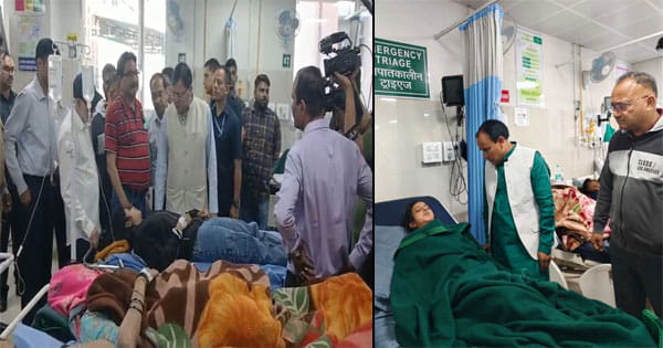 देहरादून में कुट्टू के आटे में मिलावट से 100 लोग बीमार, CM धामी ने अस्पताल पहुंचकर जाना मरीजों का हाल, जांच के आदेश