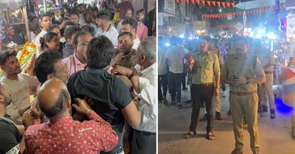 इंदौर के सराफा चाट-चौपाटी में बढ़ी सतर्कता, मारपीट की घटना के बाद पुलिस ने की गश्त, दुकानदारों को नियमों का पालन करने की दी हिदायत