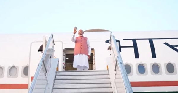 पीएम मोदी थाईलैंड दौरे के लिए रवाना, BIMSTEC शिखर सम्मेलन में लेंगे हिस्सा, व्यापारिक संबंधों और क्षेत्रीय सहयोग पर होगी चर्चा