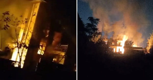 वक्फ कानून का समर्थन पड़ा भारी : मणिपुर में भीड़ ने BJP नेता असकर अली का घर फूंका, हमले के मांगी माफी