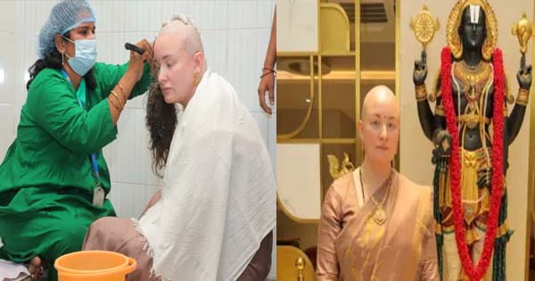 डिप्टी सीएम की रशियन वाइफ ने बेटे की सलामती के लिए मुंडवाया सिर, सिंगापुर में हुए हादसे के बाद मांगी थी मन्नत 
