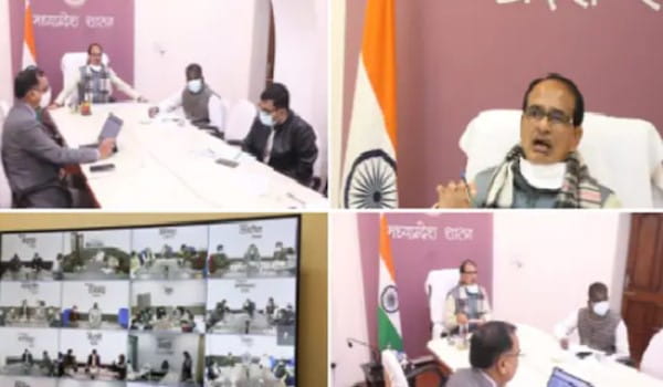 कोरोना पर सीएम की बैठक : MP में सभी स्कूल बंद, किसी भी समारोह में नहीं जुट सकेंगे 250 से ज्यादा लोग