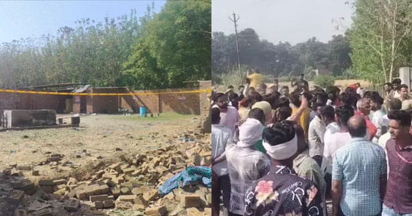 सहारनपुर पटाखा फैक्ट्री ब्लास्ट : भयानक विस्फोट से उड़े शरीर के टुकड़े, 3 की मौत; कई लापता, नाराज परिजनों ने हाईवे किया जाम