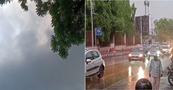 मध्य प्रदेश में बदला मौसम का मिजाज, राजधानी भोपाल सहित प्रदेश के कई जिलों में तेज आंधी, बारिश और ओलावृष्टि