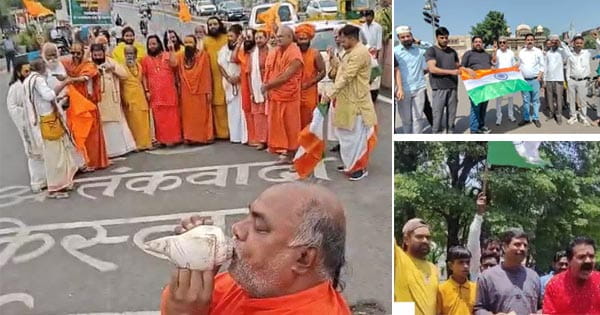 Operation Sindoor : एयर स्ट्राइक के बाद MP में जश्न, मिठाई बांटी, शंखनाद हुआ, महाकाल से लेकर मुस्लिम समाज तक दिखी एकजुटता