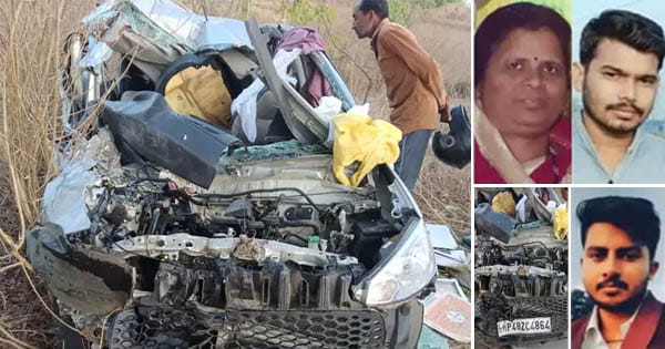 Betul News : शादी की खरीदारी से लौट रहे परिवार की कार दुर्घटनाग्रस्त, मां-बेटे समेत तीन की मौत, 3 गंभीर घायल