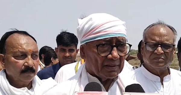 PAK की नापाक हरकतों पर भड़के दिग्विजय सिंह, बोले- पाकिस्तान आतंकवादियों का गढ़, भारत सरकार दे कड़ा जवाब