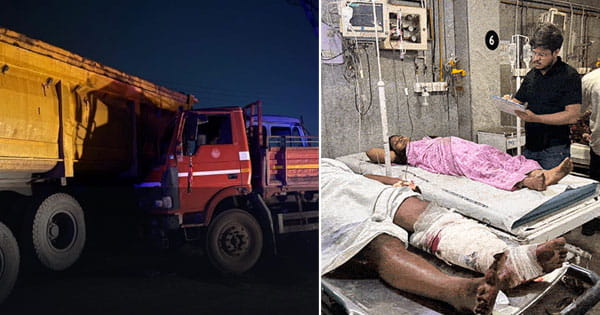 रायपुर में भीषण सड़क हादसा : ट्रेलर से टकराई माजदा, 13 लोगों की मौत; 50 से ज्यादा घायल, छट्ठी कार्यक्रम से लौट रहे थे सभी