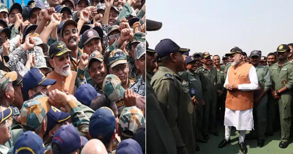 पीएम मोदी ने जवानों को सराहा, सेना से बोले- अब भारत की नीति साफ, आतंकवाद का जवाब विनाश से मिलेगा