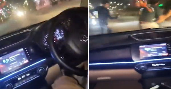 जयपुर में कार से स्टंटबाजी करते समय चार युवकों को मारी टक्कर, घटना का VIDEO आया सामने, आरोपी मौके से फरार