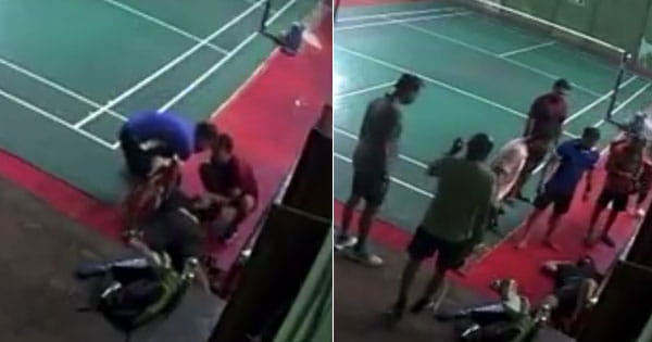 रायपुर में बैडमिंटन खेलते वक्त युवक की अचानक मौत, हार्ट अटैक की आशंका; सामने आया CCTV फुटेज