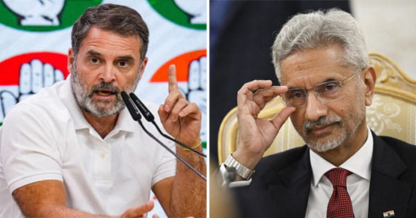 राहुल गांधी का विदेश मंत्री जयशंकर पर हमला, कहा- भारत की विदेश नीति हो चुकी है ध्वस्त, पूछे तीखे सवाल