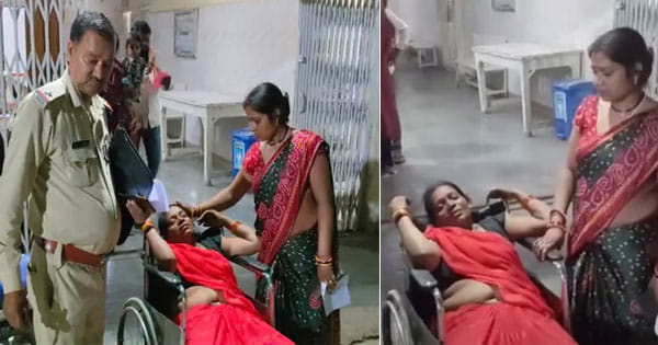 बीना रेलवे स्टेशन पर टीसी से झड़प में महिला घायल, बिना टिकट कर रही थी यात्रा, धक्का लगने से गिरी; कमर में आई चोट