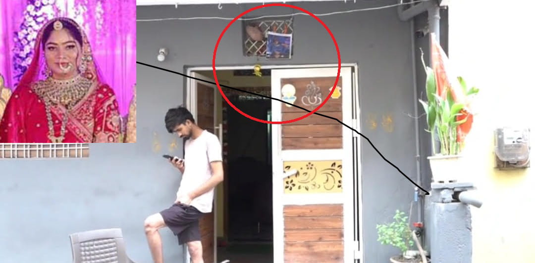 घर के बाहर लगाई सोनम की उल्टी तस्वीर, परिवार का मानना जल्द लौट आएंगी बेटी-सोनम के भाई ने कहा- हमें लगता है वह जिंदा है,