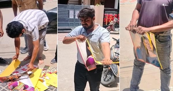 इंदौर में आक्रोश : राजा रघुवंशी के घर पर लगे CBI जांच व सोनम की फोटो जलाई, कहा- अगर सोनम हत्याकांड में शामिल है, तो मिले मौत की सजा