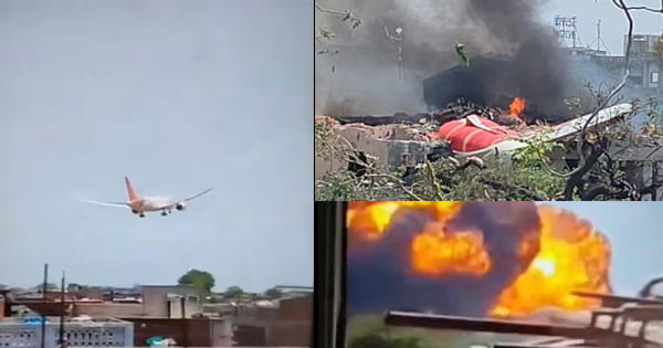 Ahmedabad Plane Crash : आखिर कैसे हुआ हादसा? और किन-किन देशों के नागरिक विमान में सवार थे