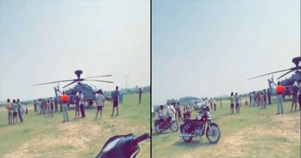 पठानकोट में वायुसेना के अपाचे हेलिकॉप्टर की इमरजेंसी लैंडिंग, जांच जारी